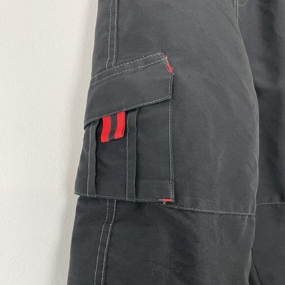 Athletic Works Black Jersey Lined Toddler Cargo Snowpants Size 4T - Picture 2 of 6